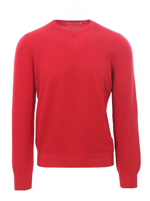 cotton crew neck LA FILERIA | 5710920678242